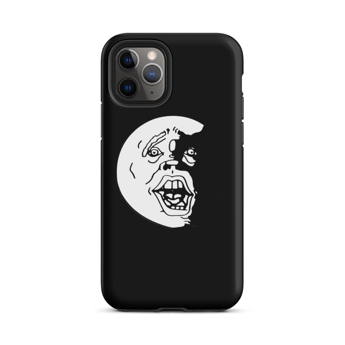 "Socially Taxed" Gentle Beast Black and White Face Tough iPhone case