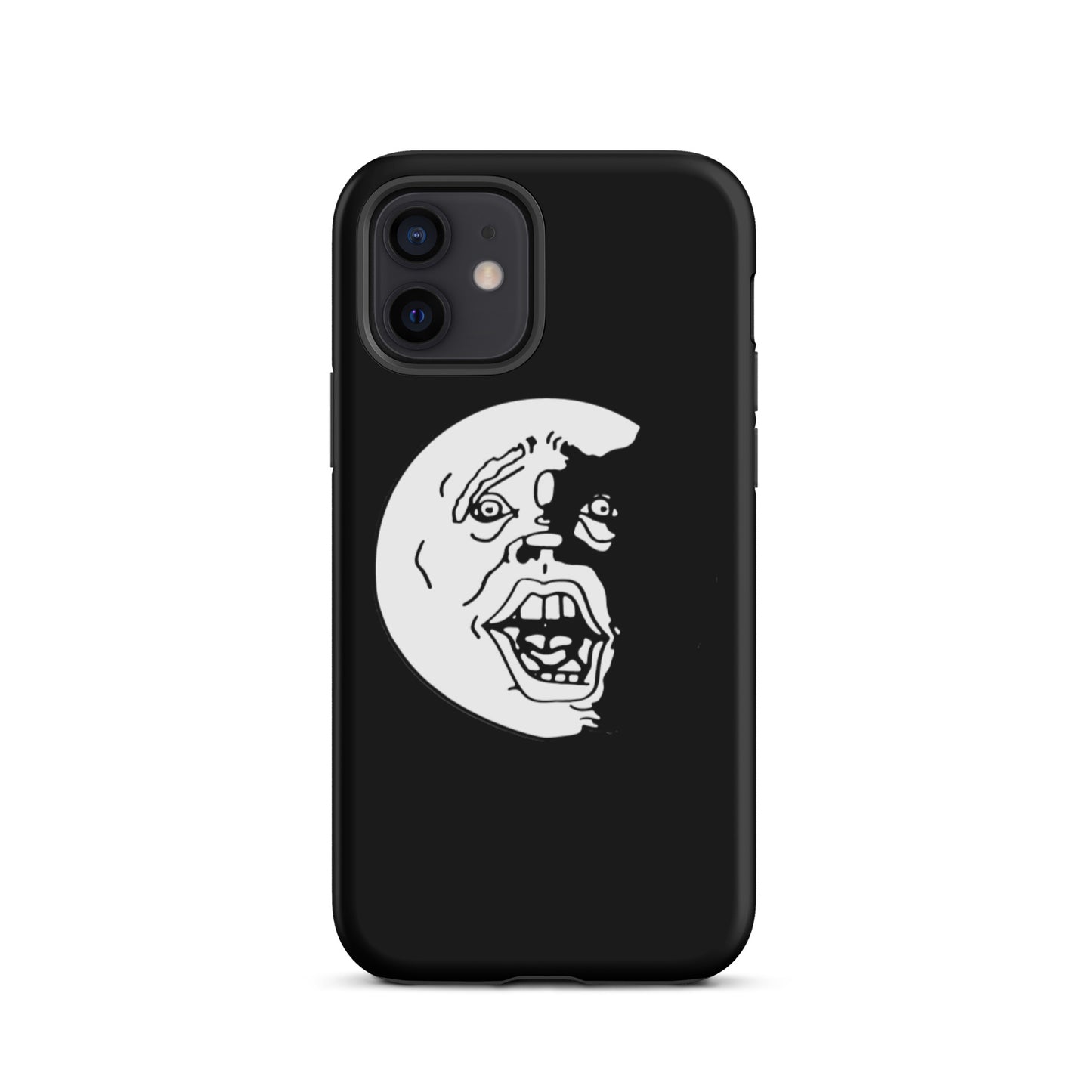 "Socially Taxed" Gentle Beast Black and White Face Tough iPhone case