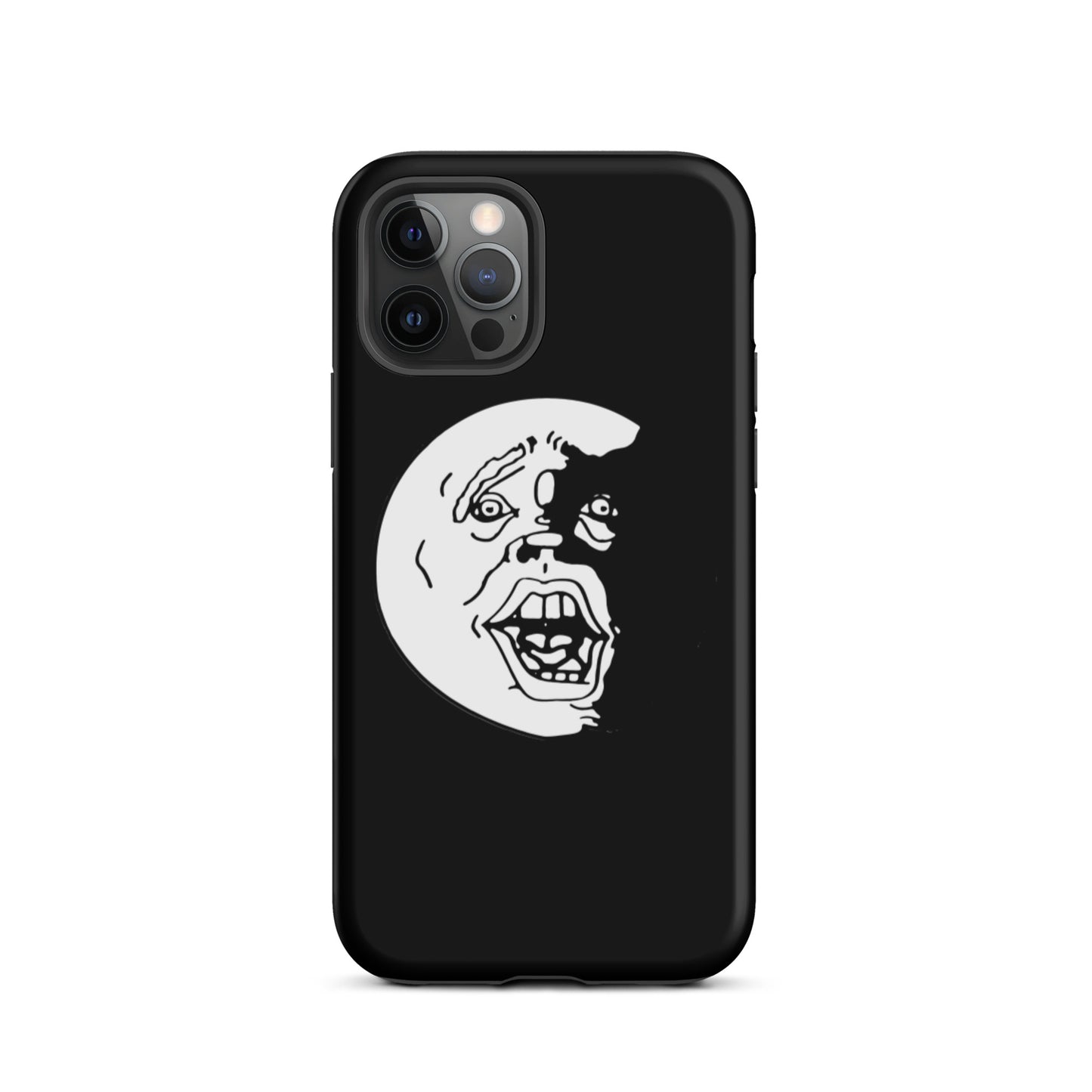 "Socially Taxed" Gentle Beast Black and White Face Tough iPhone case