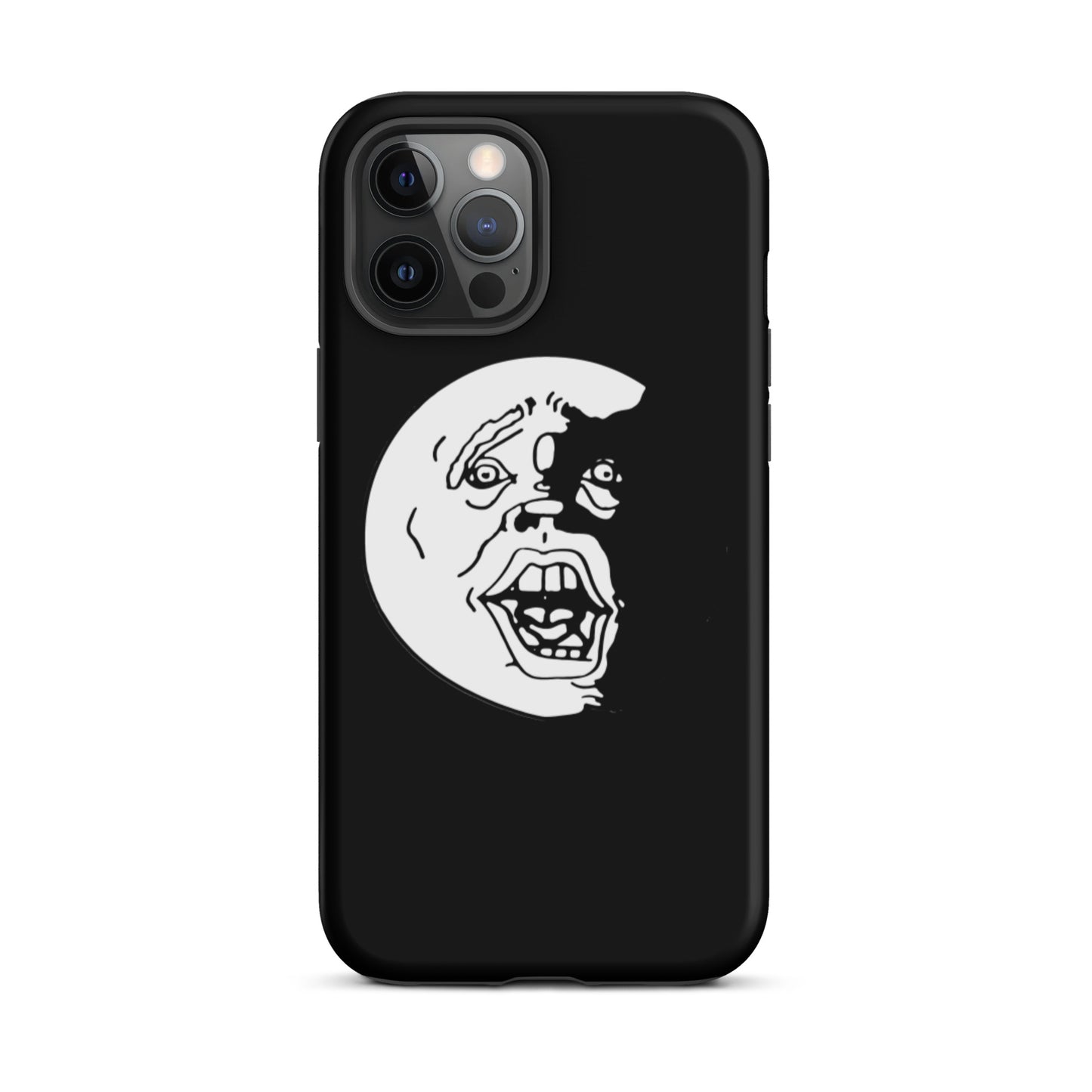 "Socially Taxed" Gentle Beast Black and White Face Tough iPhone case