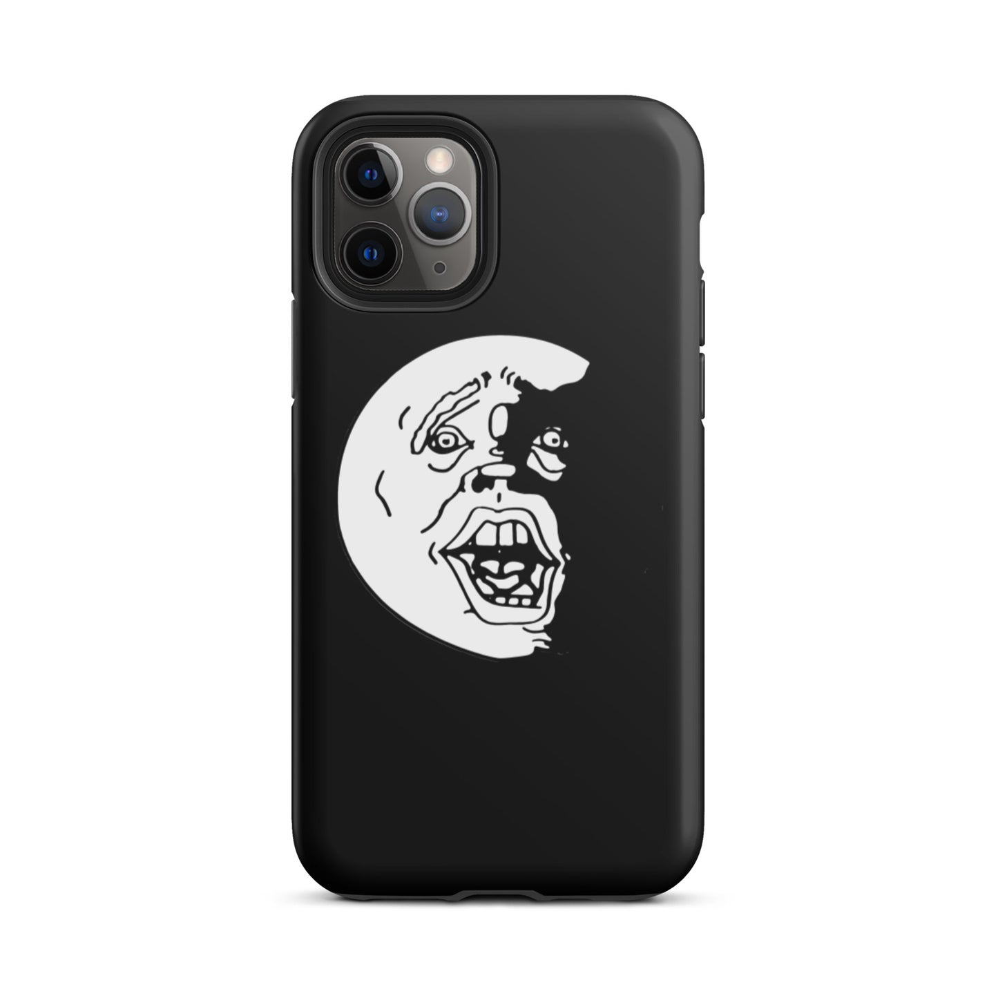 "Socially Taxed" Gentle Beast Black and White Face Tough iPhone case