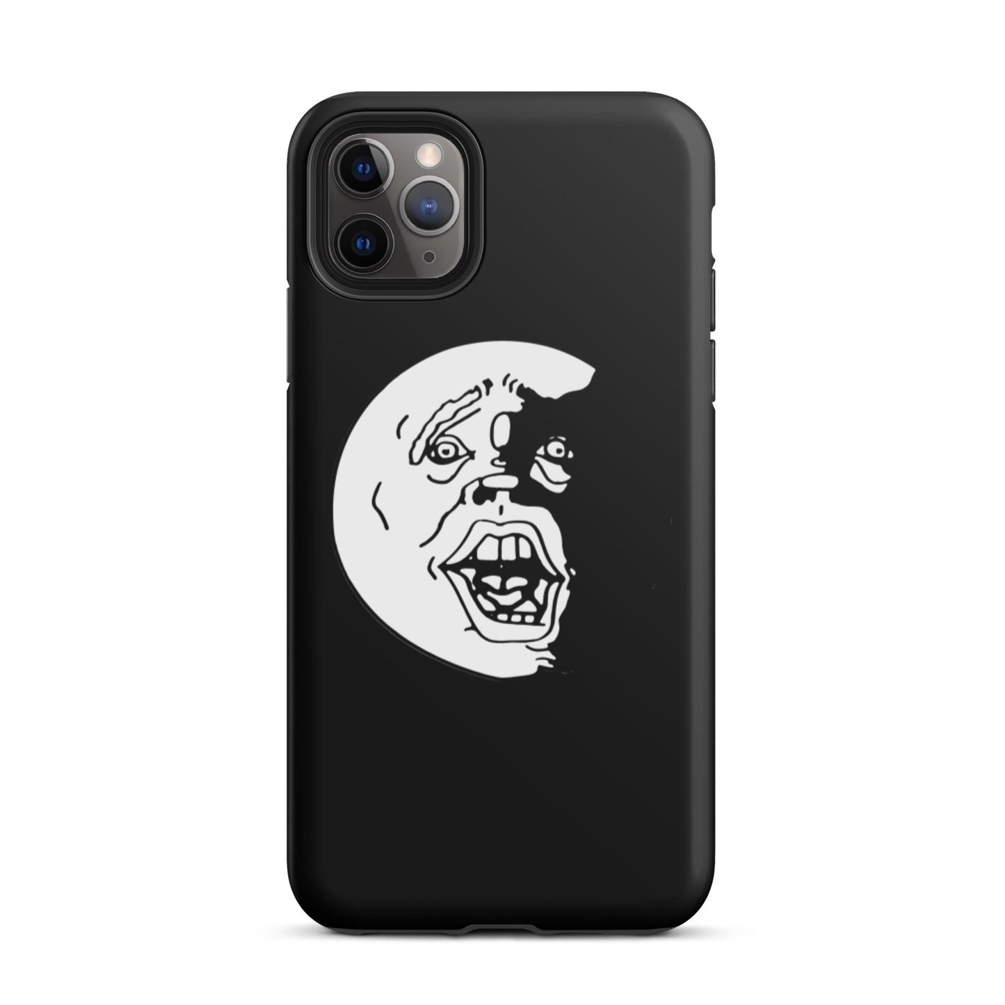 "Socially Taxed" Gentle Beast Black and White Face Tough iPhone case