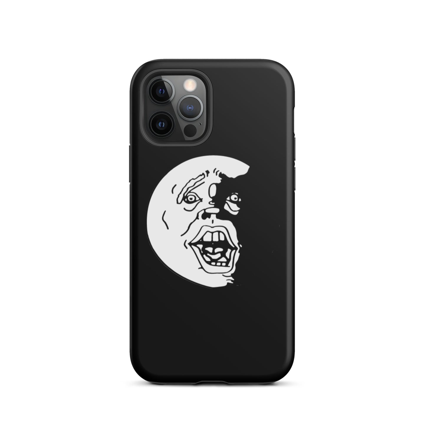 "Socially Taxed" Gentle Beast Black and White Face Tough iPhone case