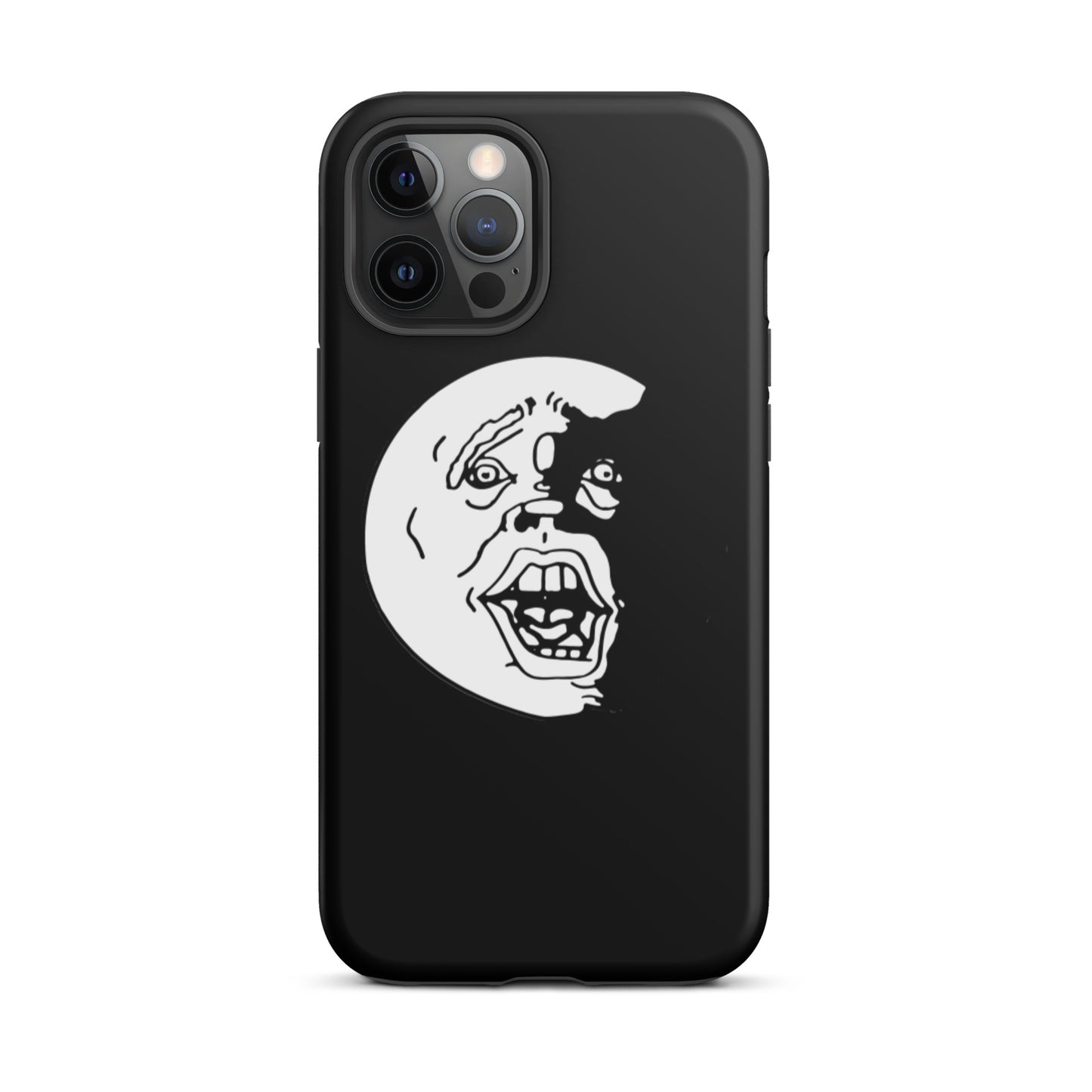 "Socially Taxed" Gentle Beast Black and White Face Tough iPhone case