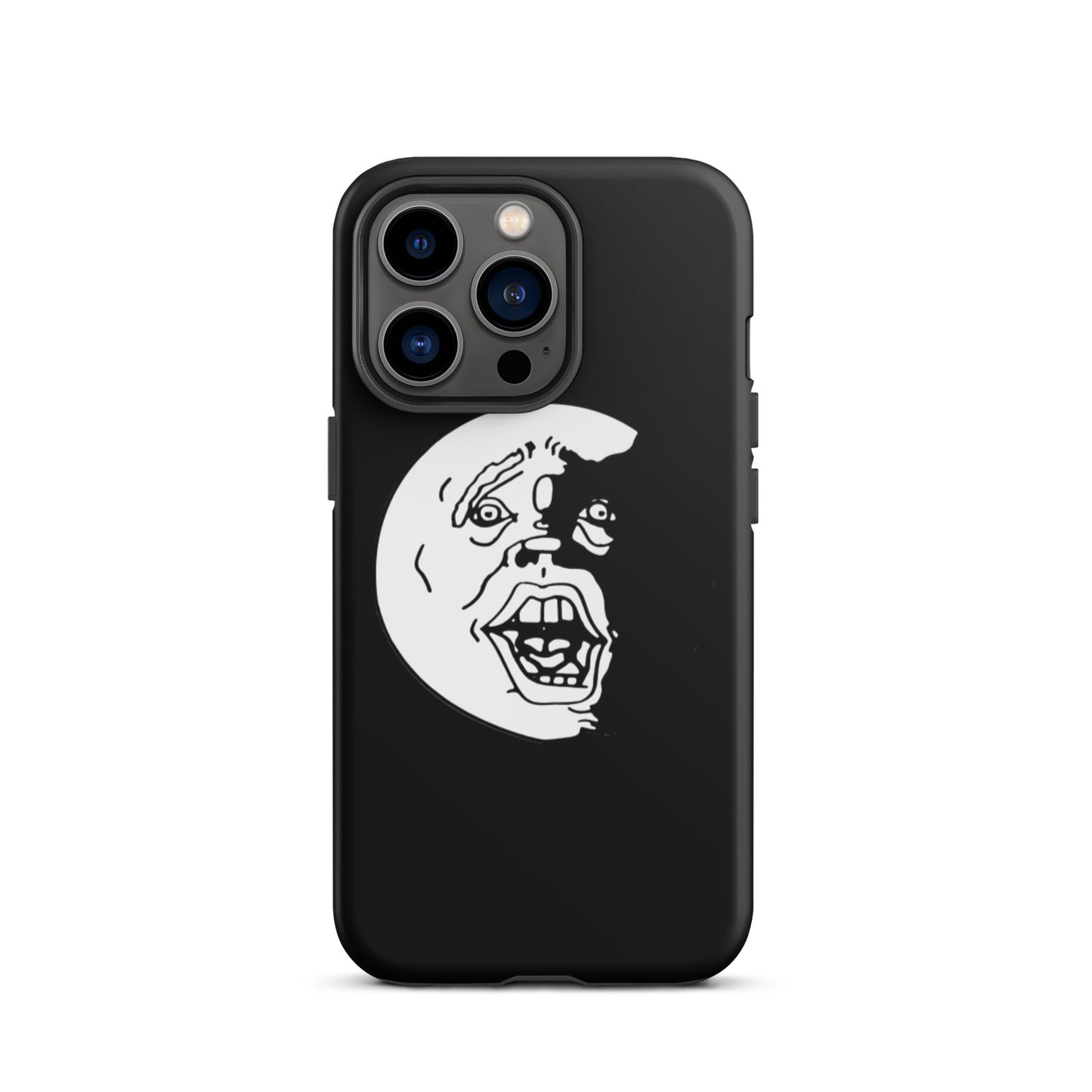 "Socially Taxed" Gentle Beast Black and White Face Tough iPhone case