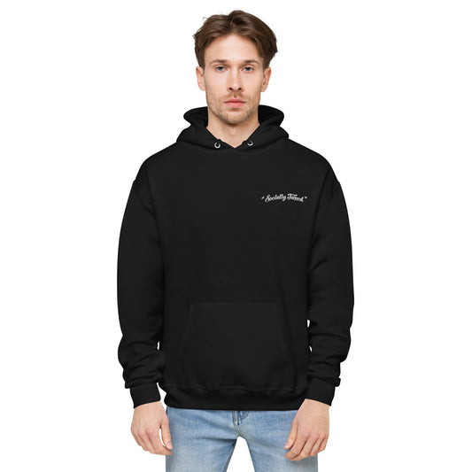 "Socially Taxed" Unisex fleece hoodie