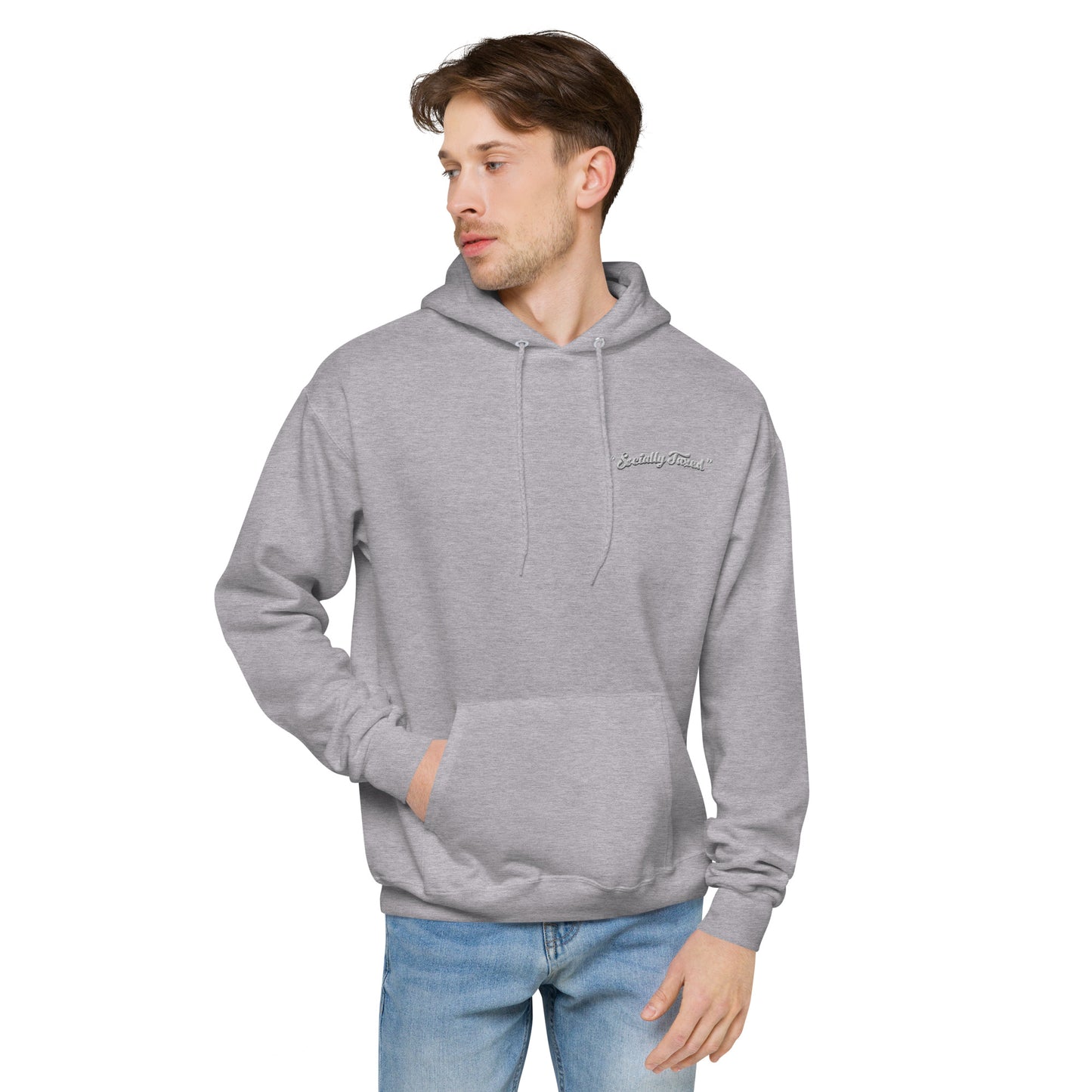 "Socially Taxed" Unisex fleece hoodie