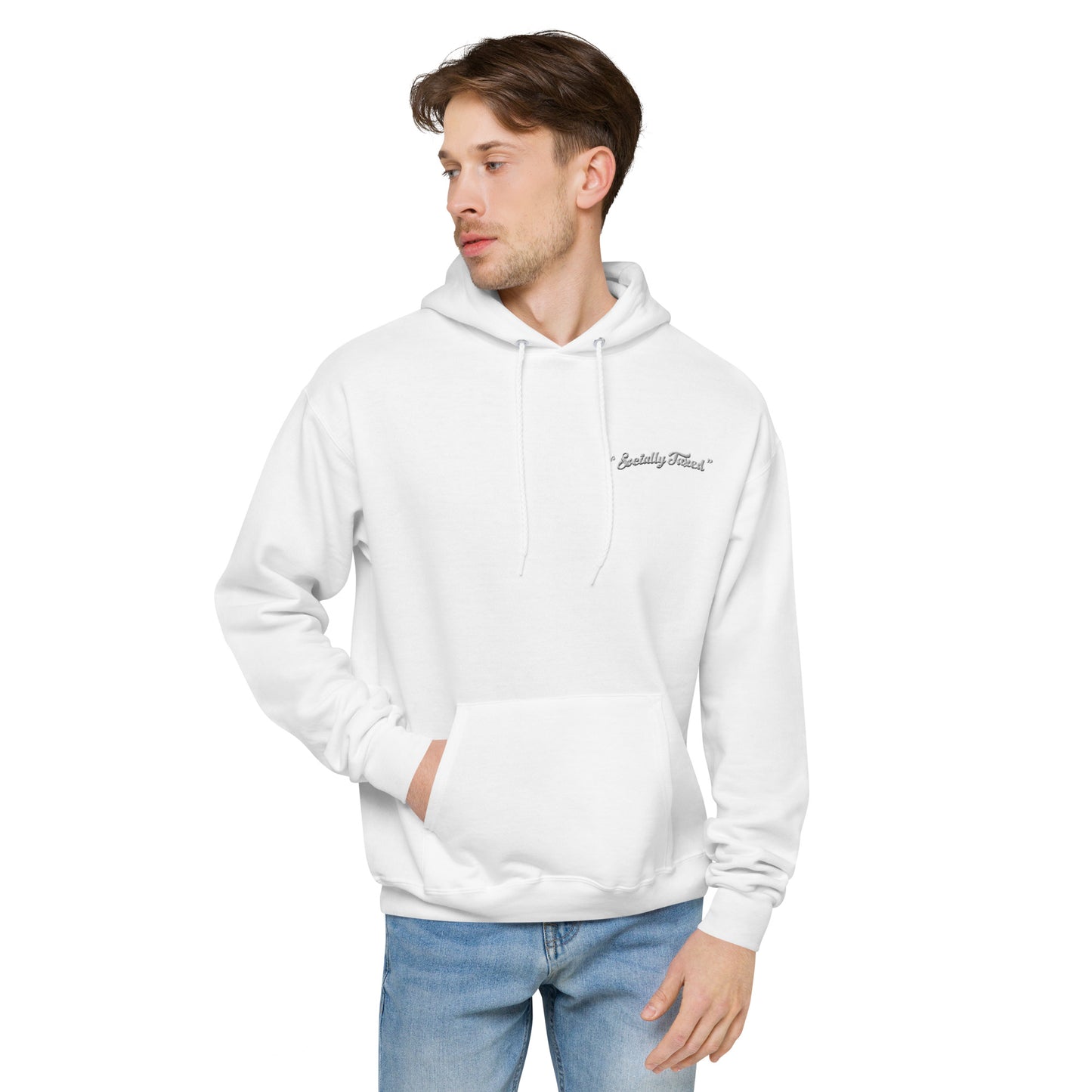 "Socially Taxed" Unisex fleece hoodie